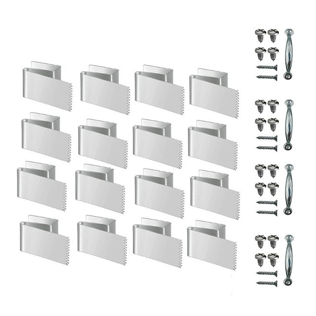 Abbracc 16x Window Clips Reusable Window Clips for Brick Wood Stucco