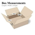 thumbnail image 2 of PARTNERS BRAND 18 x 12 x 8 Corrugated Cardboard Boxes, Medium 18"L x 12"W x 8"H, Pack of 25 | Shipping, Packaging, Moving, Storage Box for Home or Business, Strong Wholesale Bulk Boxes, 2 of 5