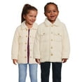 thumbnail image 2 of Wonder Nation Toddler Faux Sherpa Shacket, Sizes 12M-5T, 2 of 6