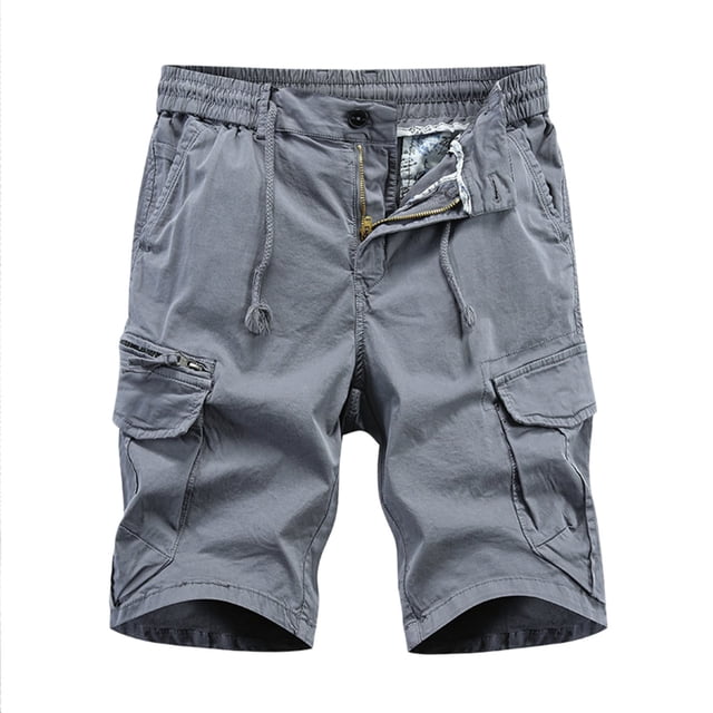 toraway Jeans for Men Slim Straight Mens Relaxed Fit Rip Stop Camo Cargo Short with Pockets Shorts Elastic Waist Home XXL
