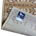 thumbnail image 5 of Emma + Oliver 3x16 Olefin Accent Runner with Southwestern Geometric Arrow Design in Brown, Black, Beige & Ivory and Natural Jute Backing, 5 of 6