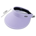 thumbnail image 3 of Sombrero de Sol con Protección Solar, Ideal para Actividades Al Aire Libre Como Viajes, Ciclismo y Playa. Incluye Visera Ajustable y Banda para El Sudor., 3 of 7