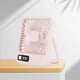 thumbnail image 2 of Ventilador de escritorio USB con 5 modos de velocidad, soporte estable, carga USB ultrasilencioso, pequeño ventilador de escritorio para la familia, la oficina y la escuela, color rosa, 2 of 10