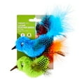 Vibrant Life Catnip Feather Birds Cat Toys, Blue & Green, 2 Count