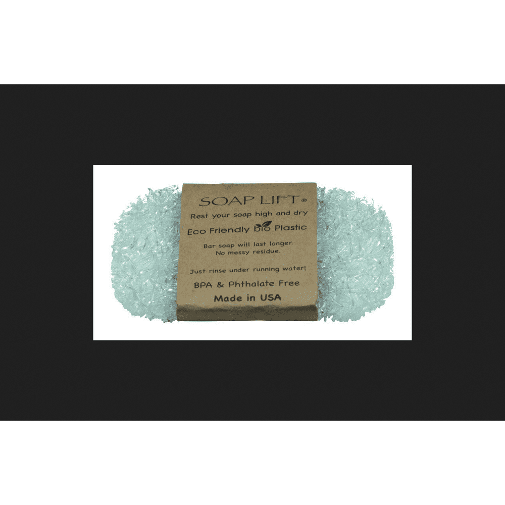 Soap Lift Bar Soap Saver 1/4 in. H x 41/2 in. W x 3 in. L Crystal Bio