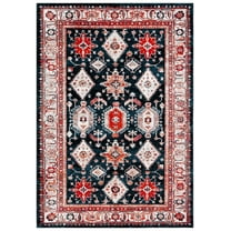 SAFAVIEH Vintage Hamadan Jolyon Oriental Area Rug, Ivory/Blue, 8' x 10'