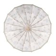 thumbnail image 2 of Triple Folding Umbrella Travel Umbrella for Outdoor Activities Trips Camping Style C, 2 of 7