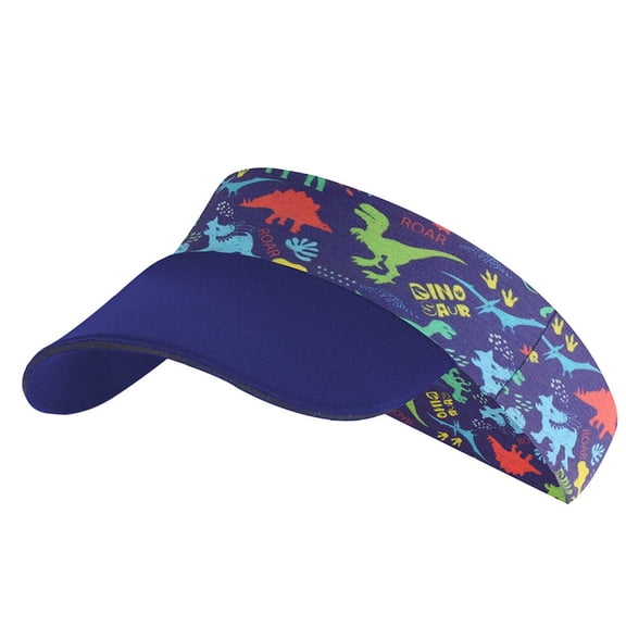 shoper Breathable Kid's Sun Visor Hat for Outdoor Sports and Summer Activities with Adjustable Sweatband