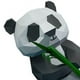 thumbnail image 4 of 1 modelo de papel 3D de panda y bambú, adorno decorativo moldeado a mano, juguete geométrico de origami (papel de cartulina)., 4 of 7