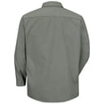 thumbnail image 3 of Red Kap Men's Long Sleeve Microcheck Uniform Shirt, 3 of 4