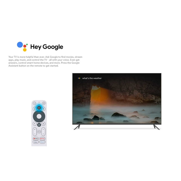 onn. Google TV 4K Streaming Box (New, 2023), 4K UHD resolution 