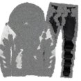 thumbnail image 1 of Traje de sudadera con capucha cálida y gruesa y acolchada para hombre, ropa deportiva informal + conjunto de pantalones de invierno, 1 of 2