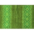 thumbnail image 1 of Ahgly Company Indoor Rectangle Abstract Green Modern Area Rugs, 2' x 5', 1 of 4