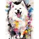 thumbnail image 1 of Pintura de diamantes 5D para decoración del hogar, bordado de mosaico de animales, perro, Cuadrado completo, redondo, arte DIY, punto de cruz, regalo hecho a mano, 1 of 4