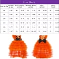 thumbnail image 6 of Toddler Girls Halloween Tutu Tulle Dress Pumpkin Party Costume+Hat+Bag, 6 of 6