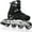 Silver, variant on MammyGol Kids Adjustable Inline Skates Light Up Roller Skates with PU Wheels Ages 7 8 9 Years Cool Cars Styles For Birthday Gifts(Golden)