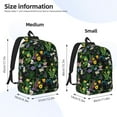thumbnail image 3 of KLL Chamomile Print Travel Laptop Backpack - College Backpack Business Work Bag Nurse Bag Casual Daypack for Weekender Business Hiking -Medium, 3 of 6