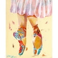 thumbnail image 3 of Beer, Pamela K. 15x18 Black Modern Framed Museum Art Print Titled - Ballet Slippers, 3 of 5