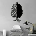 thumbnail image 5 of Tree Silhouette Wall Art Decor Metal Hanging Garden Sculpture Home Decoration Artwork Wall Sticker Courtyard Lawn Ornament, 5 of 5