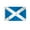 Scotland 2x3 ft Flag-Nylon, variant on AGAS Small Scotland Flag 12x18 inch - 24 inch Wood Pole Polyester Fabric Double Stitched Handheld Mini Scottish Flag on Stick