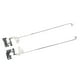 thumbnail image 3 of Soporte de Bisagras de Pantalla Plateada para Computadora Portátil de 2 Piezas Reemplazo para FX504GE jinwen Bisagra LCD de repuesto, 3 of 8
