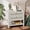White, variant on FANRAL Boho Chic 2 Drawer Nightstand with Rattan Accents,Stylish Storage Bedside Table with Shelf & Gold Handles,Walnut Night Stand