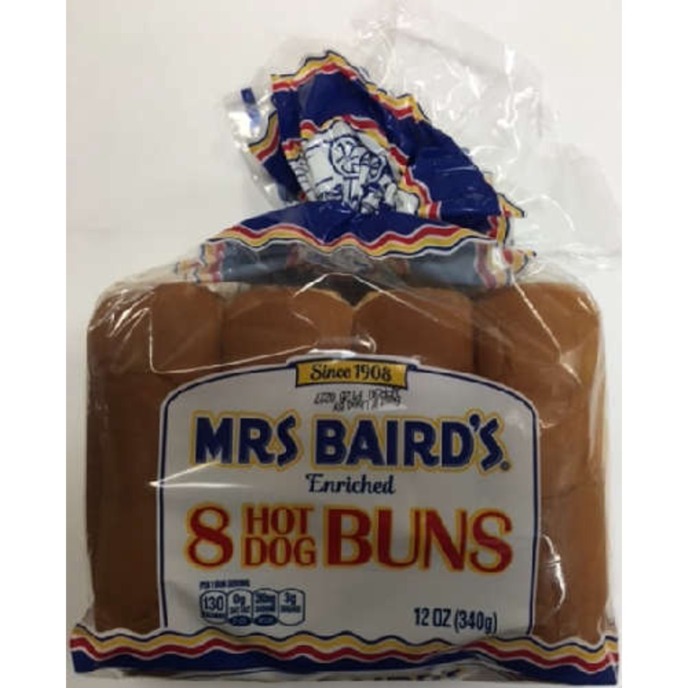 Mrs. Bairds Hot Dog Buns 8ct