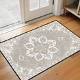 thumbnail image 2 of Washable Vintage Kitchen Mat 31"x20" Non Slip Soft Plush Low Profile Kitchen Rug, Distressed Medallion Oriental Style Sink Mat for Laundry Room Bedroom Office, 2 of 6
