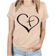 thumbnail image 1 of Blusas de Manga Corta para las Mujeres Imprimir Cuello Redondo Camiseta, Blusa Clásica Vintage para la Primavera Y el Verano, 1 of 4