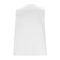 thumbnail image 3 of Women's Satin Camisole Tank Tops V Neck Pleated Dressy Casual Sleeveless Blouses Summer Business Work Shirts (2XL, White), 3 of 8