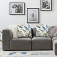 thumbnail image 3 of Awypu Gold Eucalyptus Leaf Pillow Covers Set of 2, Spring Eucalyptus Watercolor Pillow Cases, Blue Gray Leaves Modern Throw Pillows Cover Decor Gifts for Bed Couch Sofa Living Room, 3 of 6
