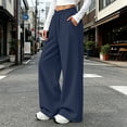 thumbnail image 5 of Luvrsol Sweat Pants for Womens Wide Leg Lounge Pants Deep Side Pockets Breathable Workout Bottoms S-2XL, 5 of 8