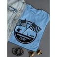 thumbnail image 3 of Independence Day Rubber Seal T-Shirt Women -Image by Shutterstock, Female Medium, 3 of 4
