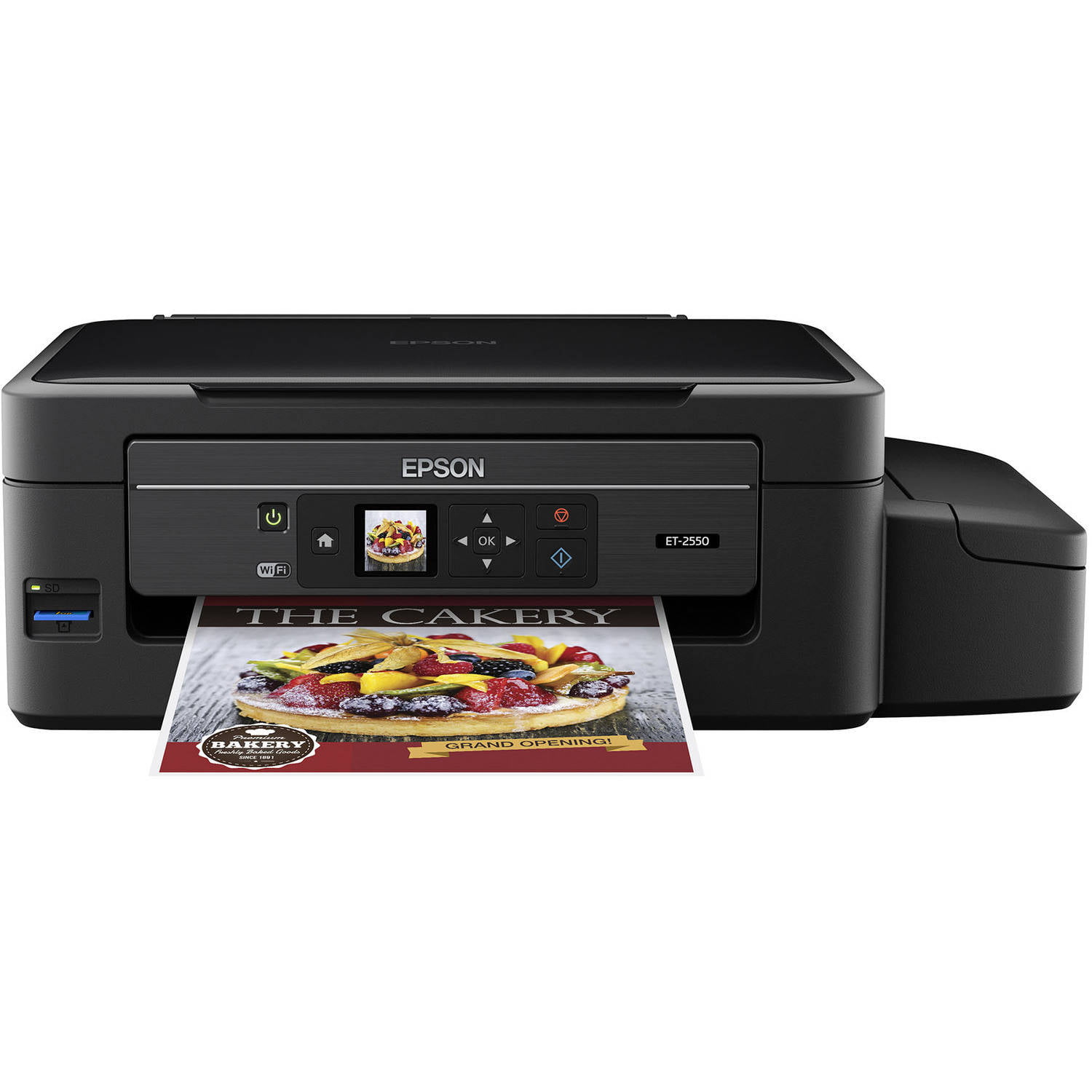 Epson Expression ET-2550 EcoTank Color All-in-One Supertank Printer with Scanner and Copier - Walmart.com