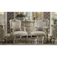 thumbnail image 3 of ACME Picardy Accent Chair with Pillow in Antique Pearl, 3 of 3
