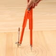 thumbnail image 4 of 2 compás/juego de compás de lápiz de precisión, diámetro grande - naranja （90 cm + 150 cm）, 4 of 4