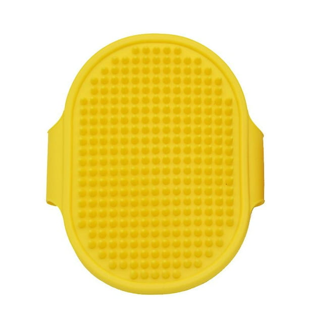 Cepillo de goma suave para perros y gatos, cepillo de baño, guante de goma, cepillo de masaje para el cuidado del pelaje.