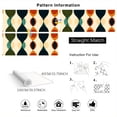 thumbnail image 3 of 2D flat 1 piece of PVC material wallpaper - seamless splicing - Artistic style home decoration - artistic pattern design, removable self-adhesive wallpaper, decorative background wall, suitable for b, 3 of 10