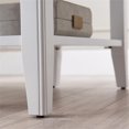 thumbnail image 3 of Pemberly Row Table d'Appoint Étroite en Bois Massif avec Tablette, Blanc, 3 of 7