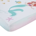 thumbnail image 2 of Disney Ariel Watercolor Wishes Photo Op Fitted Crib Sheet, 2 of 5