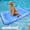 blue, variant on Dog Pool Float for Small Medium Large Dogs, Inflatable Puppy Raft for Pool Lake, Stable Floating Dog Bed & Pet Water Mat with Rope Handles, Durable Oxford & Thick PVC