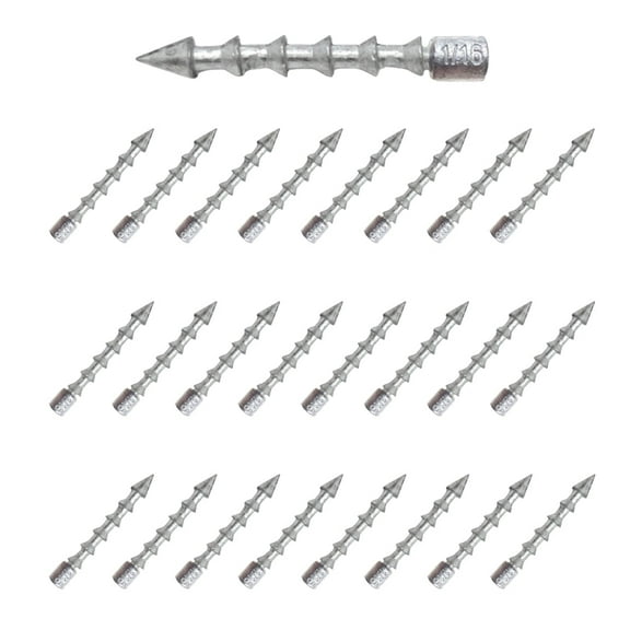 Reaction Tackle Lead Nail Weights - 1/16 oz