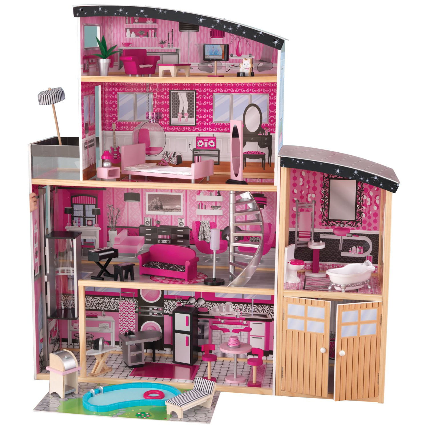barbie doll houses at walmart