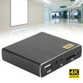 thumbnail image 1 of Media High Definition 4K Support Horizontal Vertical Screen Autocycle Advisement Player 100-240V, 1 of 8