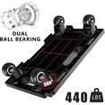 thumbnail image 4 of LLMRR Furniture Dolly 4 Wheels, Furniture Movers with Wheels, 440 Lbs Capacity Each, Portable Moving Dolly Heavy Duty, Interlocking Small Dolly with Wheels, 1 Pack, 4 of 12