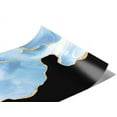 thumbnail image 2 of Rwraps Blue Agate Gemstone Dark Waters Matte Vinyl Film Wrap 59in x 6ft Vinyl Vehicle Car Film Sheet, 2 of 9