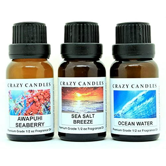 Crazy Candles 3 Bottles Set, 1 Awapuhi S