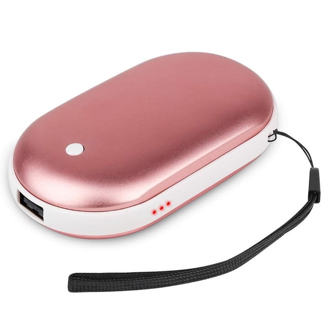 Calentador de manos recargable, calentador de manos eléctrico reutilizable Pocket U