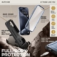 thumbnail image 3 of SUPCASE Unicorn Beetle Pro for 2024 Apple iPhone 16 (6.1") Case with Screen Protector,[Built-in Stand & Belt-Clip][Military-Grade Protection] Phone Case Shockproof Cover for iPhone 16, 6.1 inch, Blue, 3 of 8