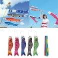 thumbnail image 4 of Manga Japonesa 4 Piezas Bandera De Koi Bandera Colgante Ventilador Viento Streamer Gloria Bandera japonesa Koinobori, 4 of 8